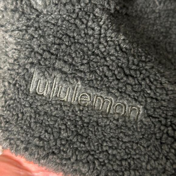 LULULEMON Scuba Oversized Half-Zip Fleece Hoodie Smoked Spruce Sz XS/S {173} - Picture 6 of 8
